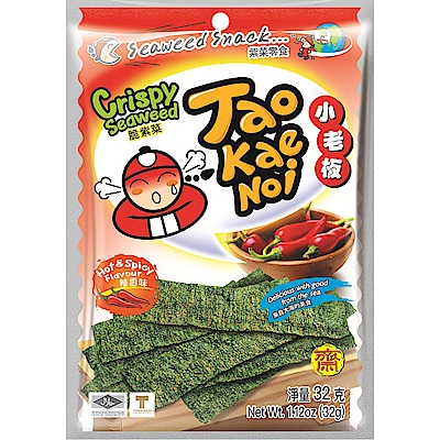 小老板 厚片海苔-辣香味(32g)