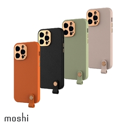 Moshi Altra 皮革保護殼 for iPhone 14 Pro