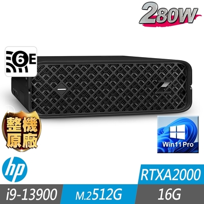 HP 惠普 Z2 Mini G9 工作站 i9-13900/16G/M.2-512GB/RTXA2000/W11P