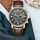 CITIZEN 星辰 亞洲限定 情人節推薦款 光動能計時手錶-棕色43mm/CA0843-11H product thumbnail 1
