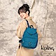 Kipling 遼闊海峽藍前扣多隔層後背包-QUEENIE product thumbnail 1