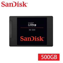 SanDisk Ultra 3D 500GB 2.5吋SATAIII固態硬碟 (G26)