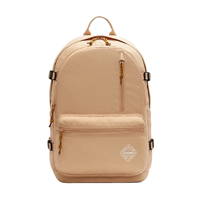 Converse Straight Edge Backpack 卡其色 休閒 雙肩 後背包 10026114-A02