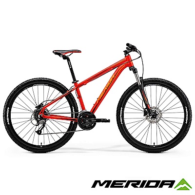 (無卡分期-12期)《MERIDA》中大輪徑越野登山車Big.Seven 40-D橘2018