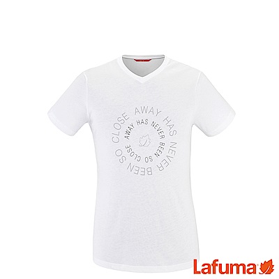 LAFUMA-男 排汗短袖T恤-LFV113280020-白