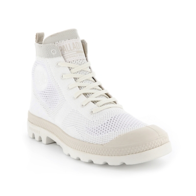 Palladium PAMPA HI LITE 女休閒鞋 白色