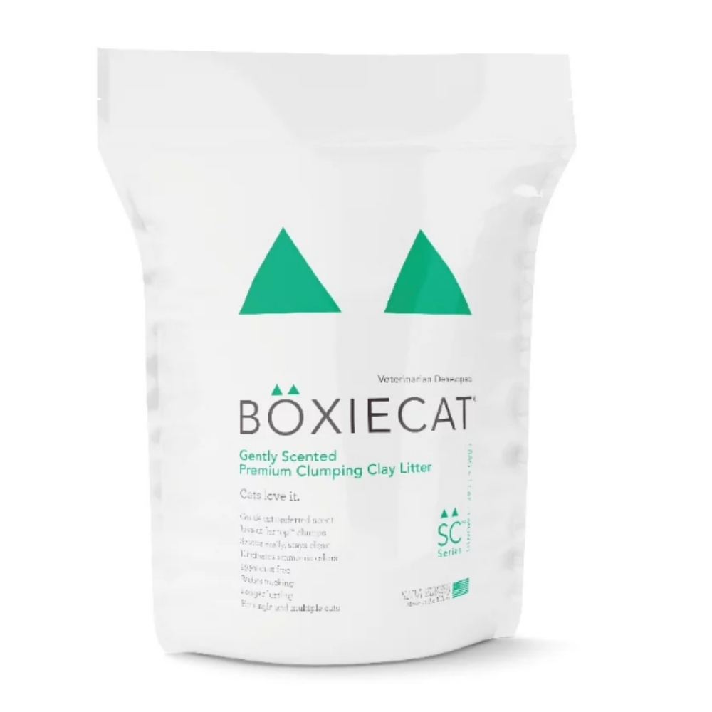 BOXIECAT博識貓 綠芬黏土凝結貓砂 16磅 兩包組