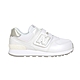 NEWBALANCE 女中童休閒運動鞋-WIDE-574系列 NB 寬楦 PV5742BE 白灰銀 product thumbnail 1