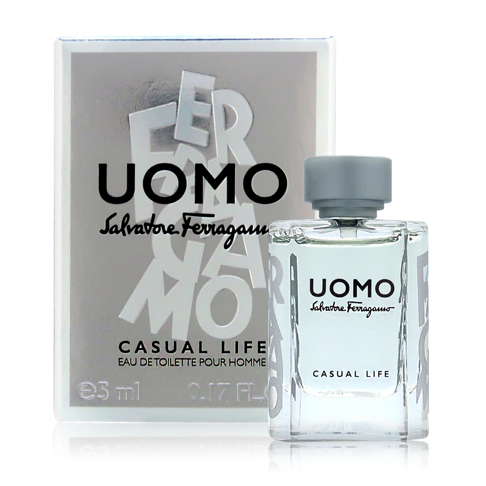 Salvatore Ferragamo Uomo 峰逸男性淡香水 5ML (平行輸入)