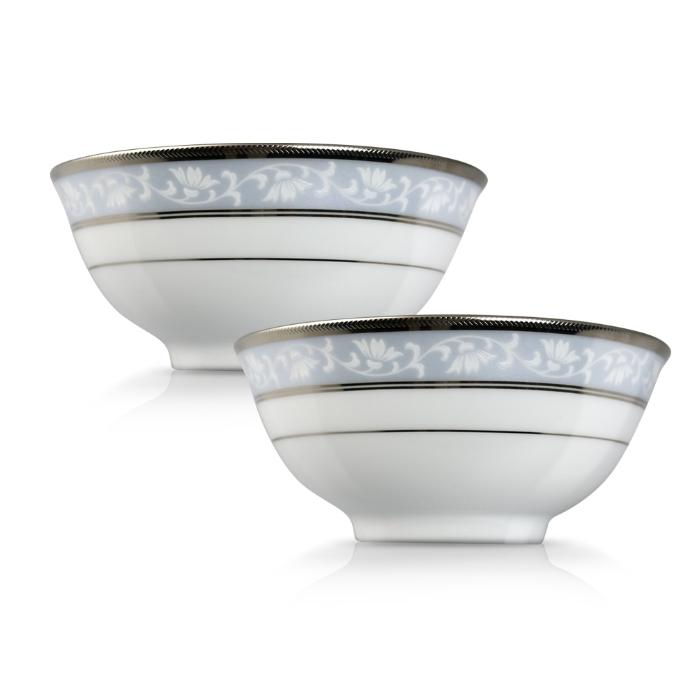 Noritake 】花舞春風銀邊飯碗12CM (買一送一) | 餐碗| Yahoo奇摩購物中心