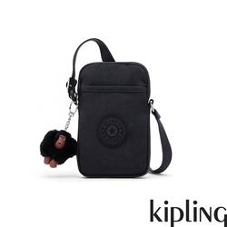 Kipling 率性曜石黑可愛長方形小包-TALLY