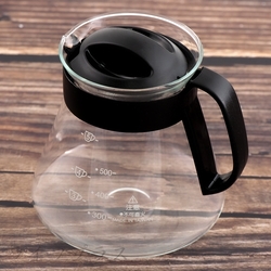 咖啡壺600ml-塑膠手把-2入組