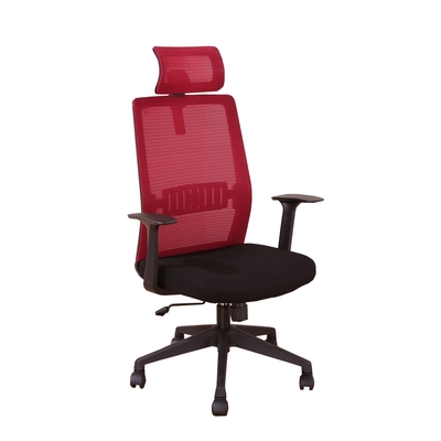 DFhouse 德拉斯電腦辦公椅(紅色)