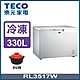 【TECO東元】330L 上掀式單門冷凍櫃 (RL3517W) product thumbnail 1