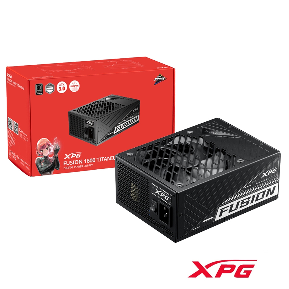 XPG威剛 FUSION 1600W 鈦金牌 電源供應器