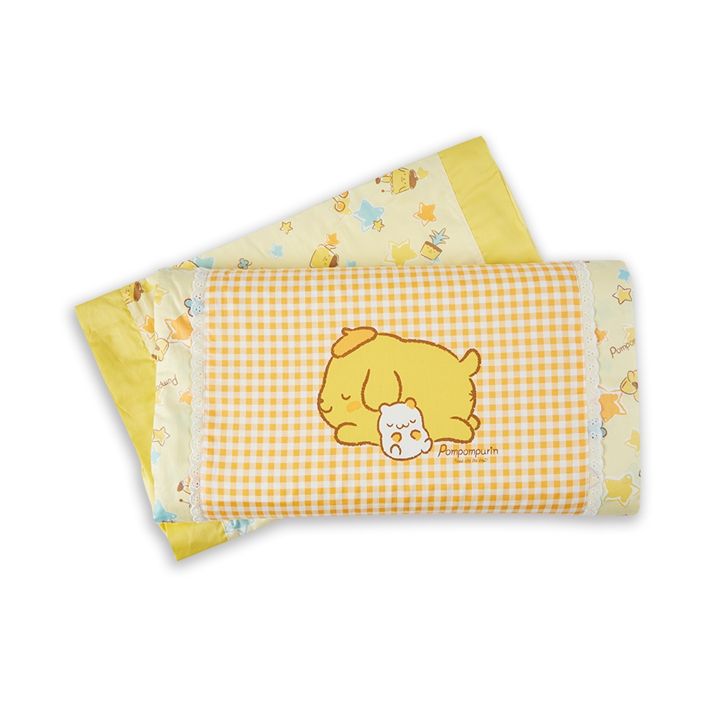 【麗嬰房】三麗鷗 Pompompurin(布丁狗) 布丁派對系列 幼兒枕