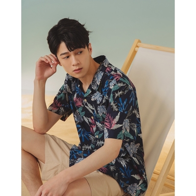 CACO-夏威夷滿版開襟衫-男【D1CO060】