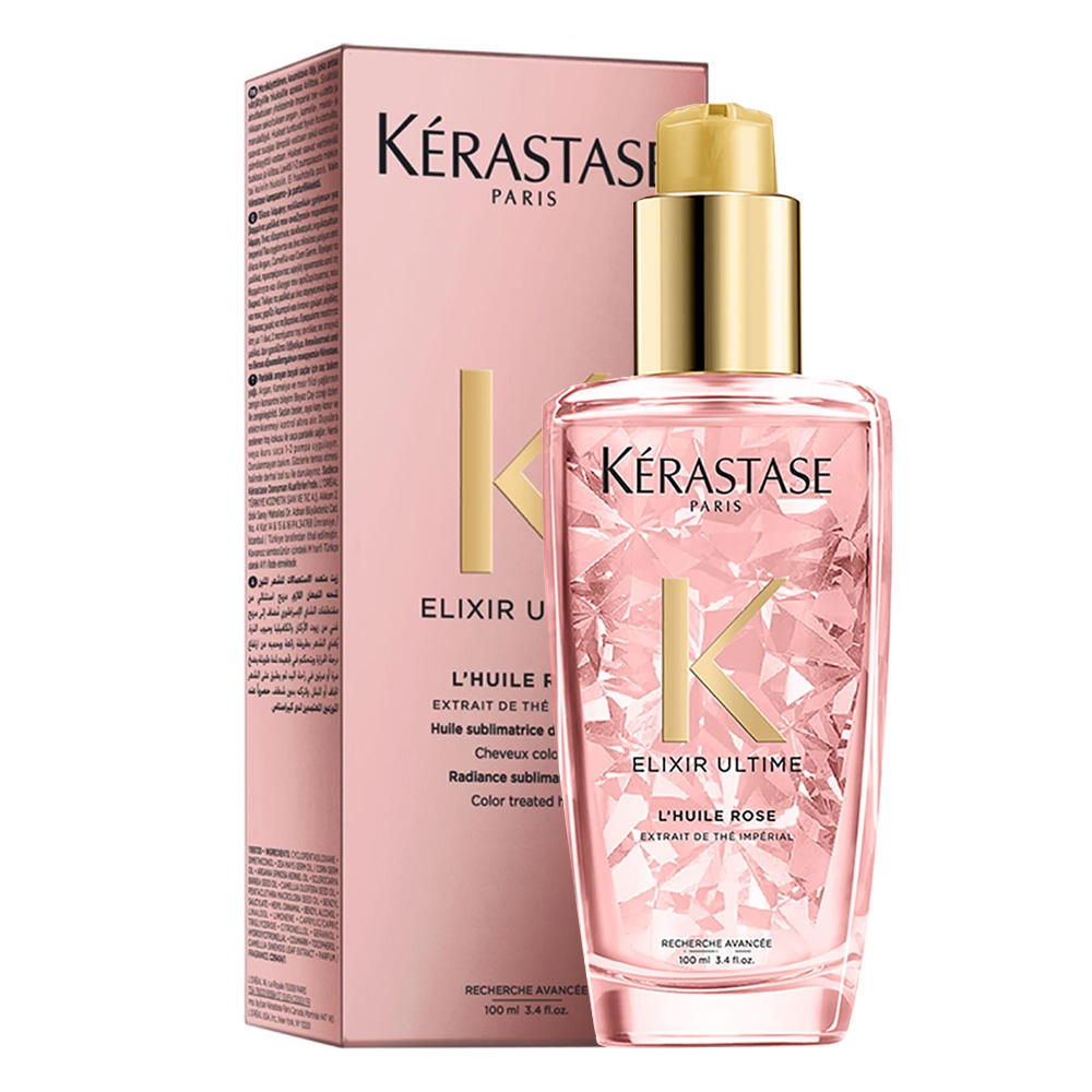 Kerastase卡詩 花漾粉金緻柔馭露100ml-快速到貨