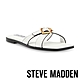 STEVE MADDEN-HEARTFELT 金屬扣環交叉帶拖鞋-白色 product thumbnail 1