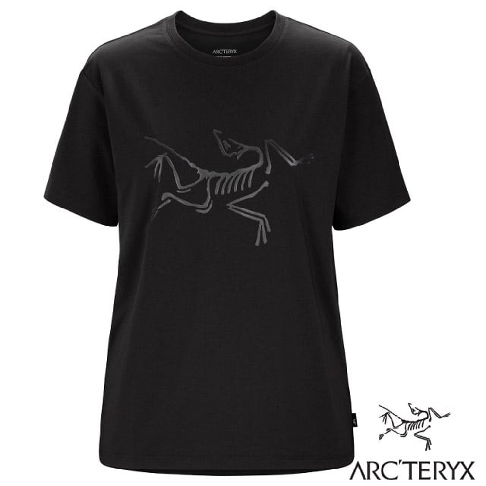 加拿大 ARCTERYX 始祖鳥 女款 Arc'Word 輕量吸濕透氣短袖圓領衫.T恤_X000006706-30443 黑