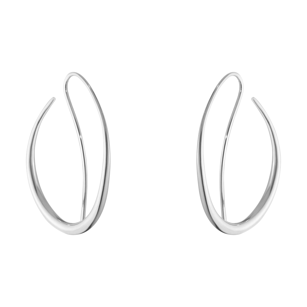 GEORG JENSEN 喬治傑生-OFFSPRING 設計師純銀耳環