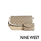 NINE WEST BRICE 信封斜背包-LOGO白(137978) product thumbnail 1