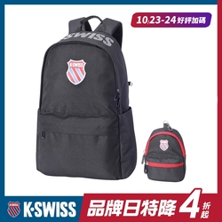 K-SWISS Heritage Backpack休閒後背包-黑