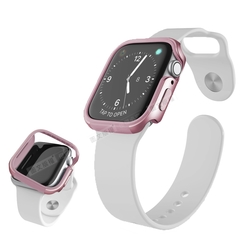 刀鋒Edge Apple Watch Series 5 40mm 鋁合金雙料保護殼 玫瑰金