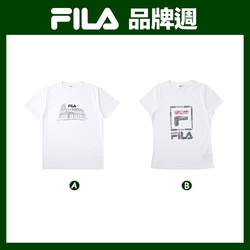 FILA 男女款短袖圓領T恤 任選