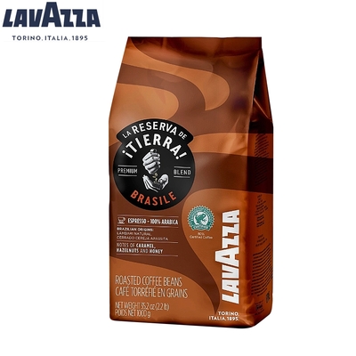義大利LAVAZZA TIERRA BRASILE 100% ARABICA 咖啡豆(1000g)