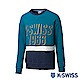 K-SWISS Round Sweat Shirts圓領長袖上衣-男-綠 product thumbnail 1