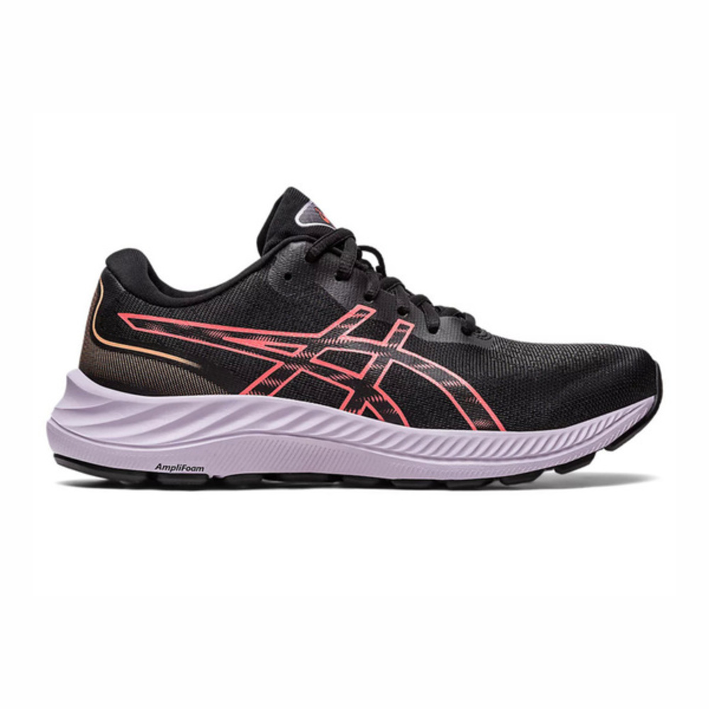 Asics GEL-Excite 9 [1012B182-005] 女 慢跑鞋 運動 休閒 透氣 針織網布 亞瑟士 黑紫