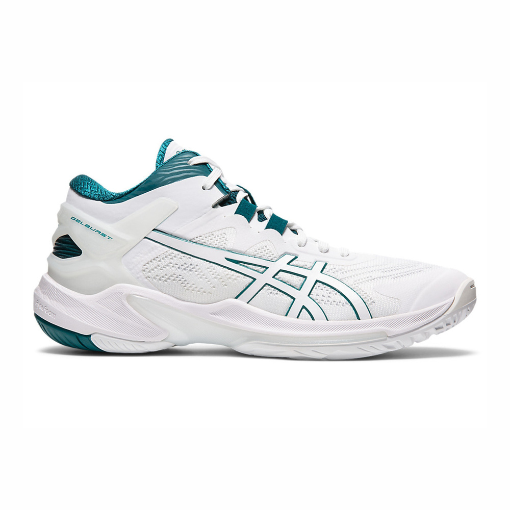 Asics Gelburst 25 [1063A032-103] 男鞋 運動 休閒 籃球鞋 貼合 穩定 亞瑟士 白 綠