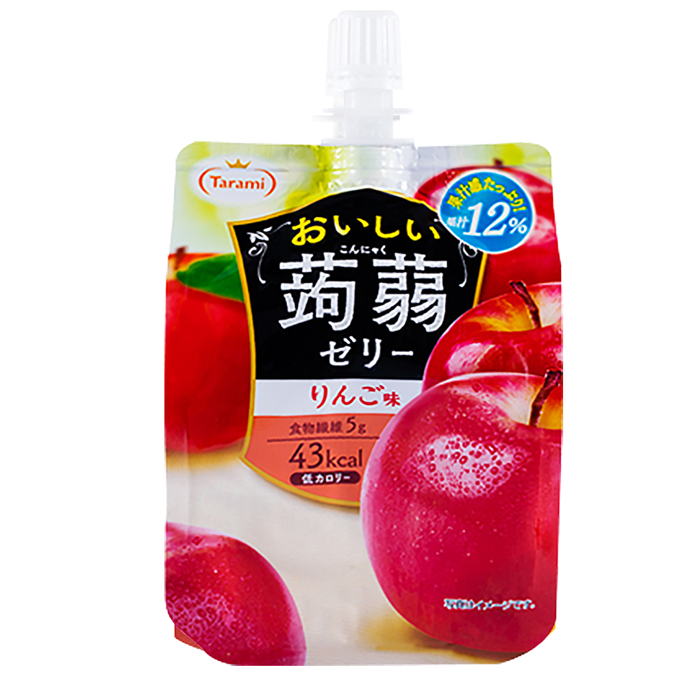 TARAMI達樂美 吸吸果凍-蘋果口味(150gx30入)