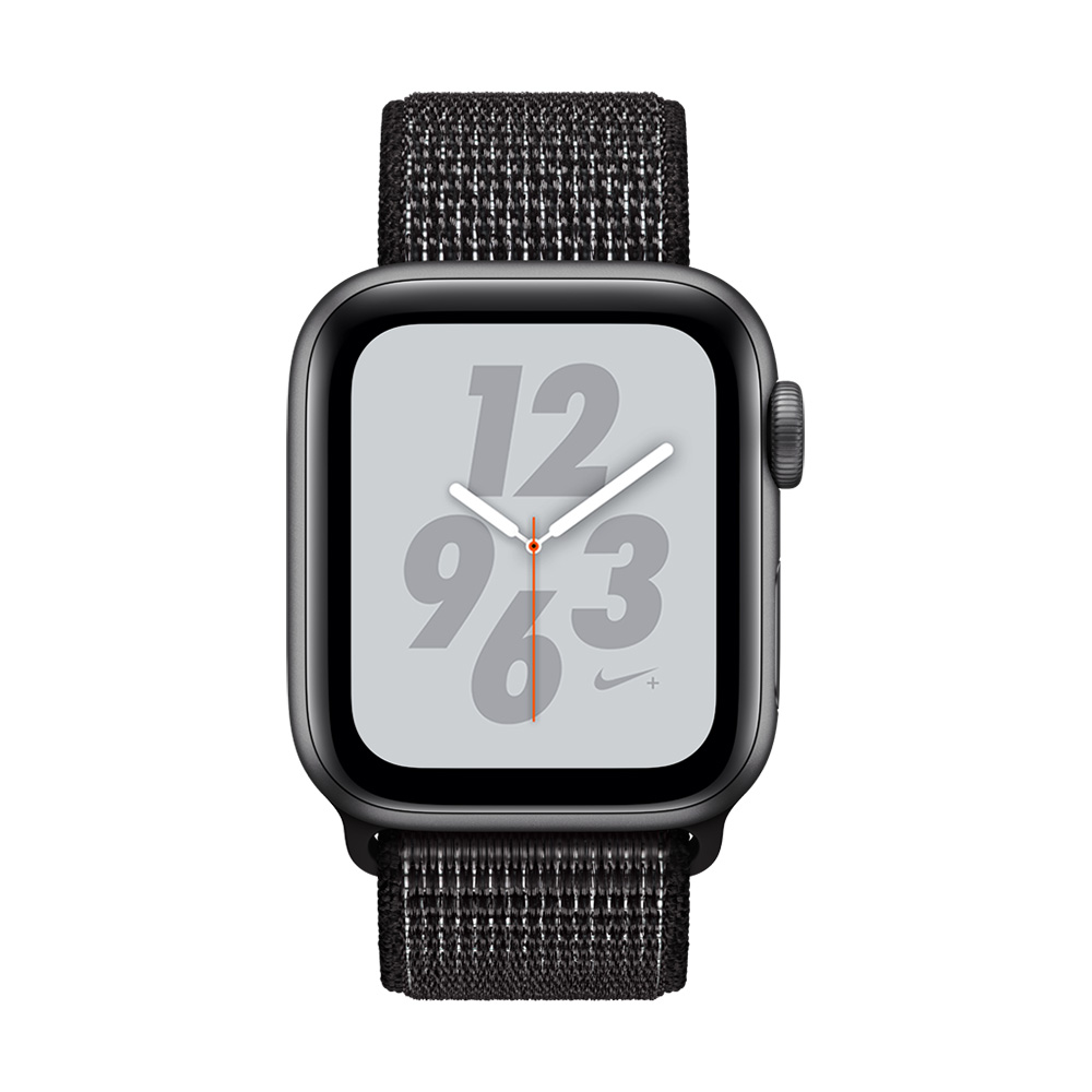 Apple Watch Nike+ S4(GPS+網路)40mm太空灰鋁金屬錶殼+黑色錶環