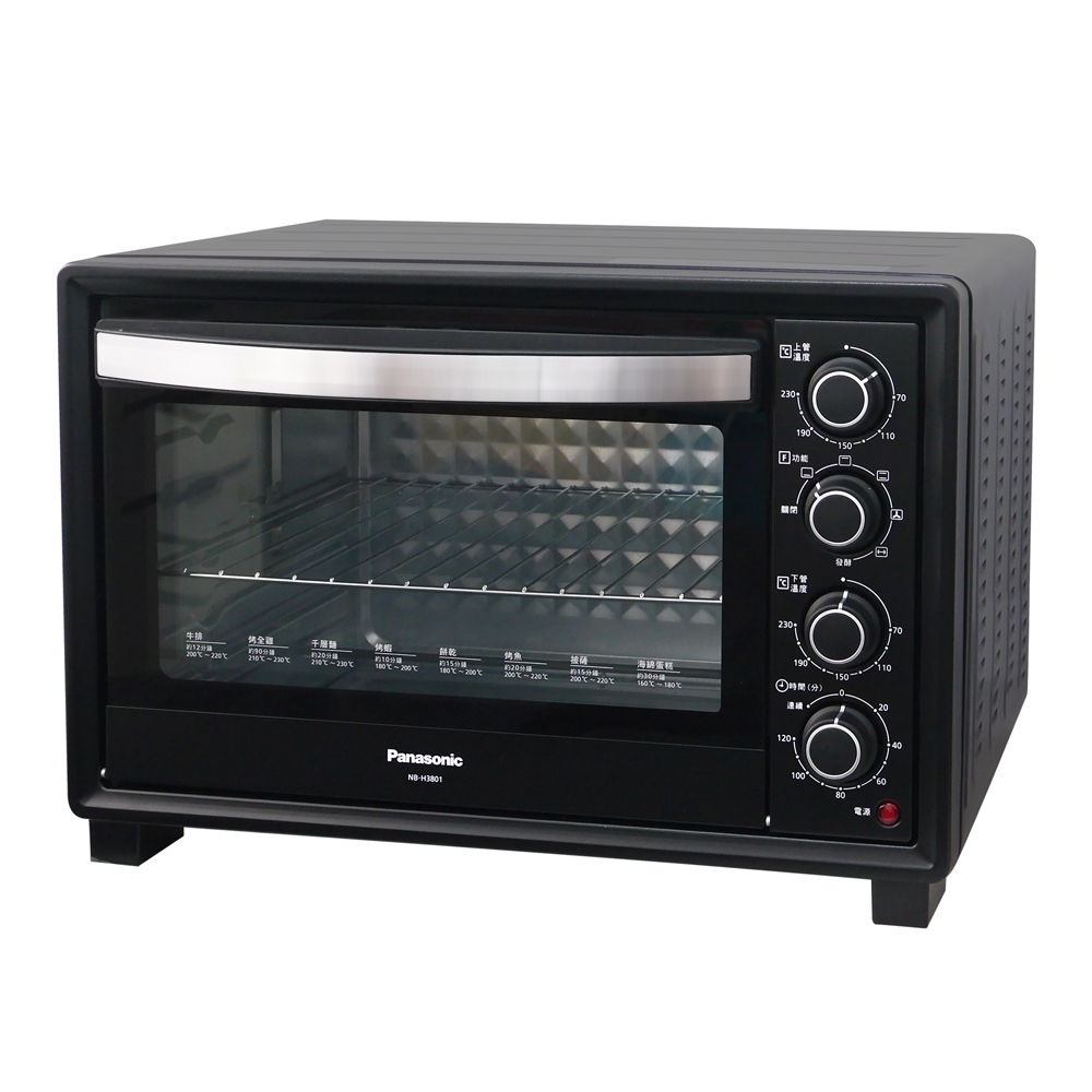 [熱銷推薦] Panasonic國際牌38L雙溫控發酵烘焙電烤箱 NB-H3801