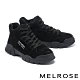 休閒鞋 MELROSE 復古時髦綁帶造型厚底休閒鞋－黑 product thumbnail 1