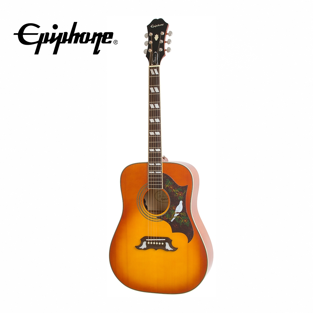 Epiphone Dove Studio 面單板電民謠吉他 漸層色