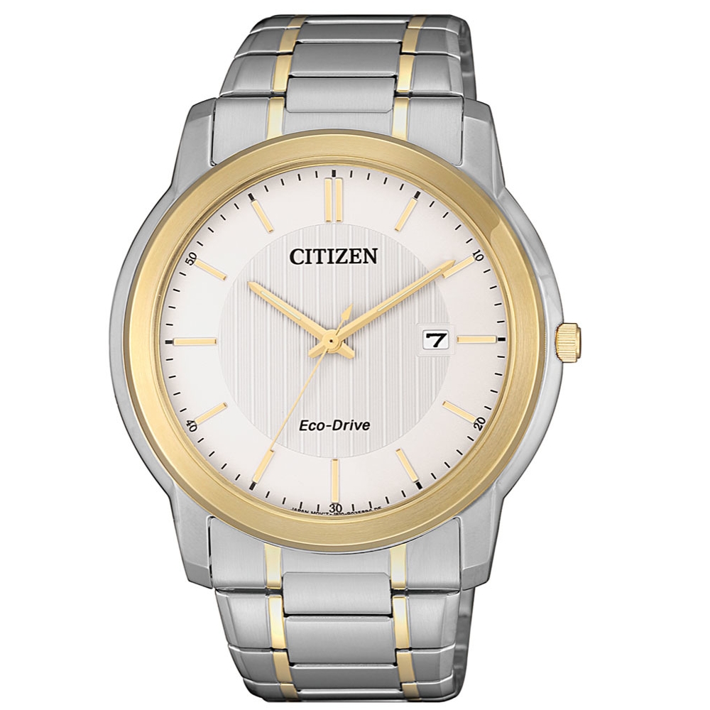 CITIZEN 簡約光動能紳仕男錶/AW1216-86A