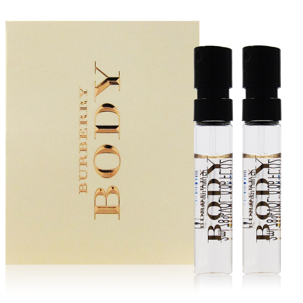 BURBERRY BODY 裸紗女性淡香精 2ml x2入(法國進口)