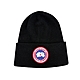 Canada Goose Arctic 品牌Logo羊毛帽(黑) product thumbnail 1