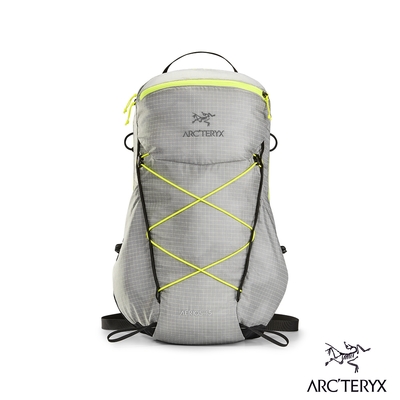 Arcteryx 始祖鳥 男 Aerios 15L 輕量登山背包 像素灰/音速綠