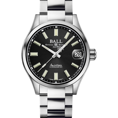 BALL 波爾錶Engineer Master II Endurance 1917 天文台認證限量機械腕錶(NM3500C-S2C-BK)黑/45mm