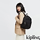 Kipling 低調沉穩黑上方拉鍊後背包-DELIA product thumbnail 1