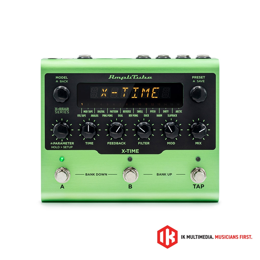 IK Multimedia AmpliTube X-TIME Delay 單體效果器