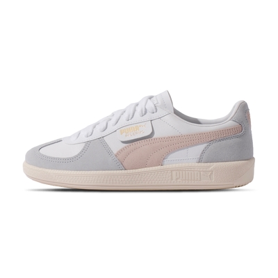 Puma Palermo Lth 女鞋 白灰色 板鞋 運動 麂皮 休閒鞋 39646404