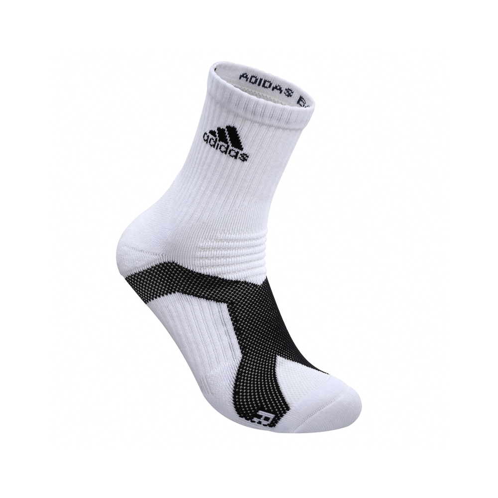 adidas 襪子 P5 1 Explosive Mid 男女款 白 黑 X型包覆 中筒襪 運動襪 愛迪達 MH0015