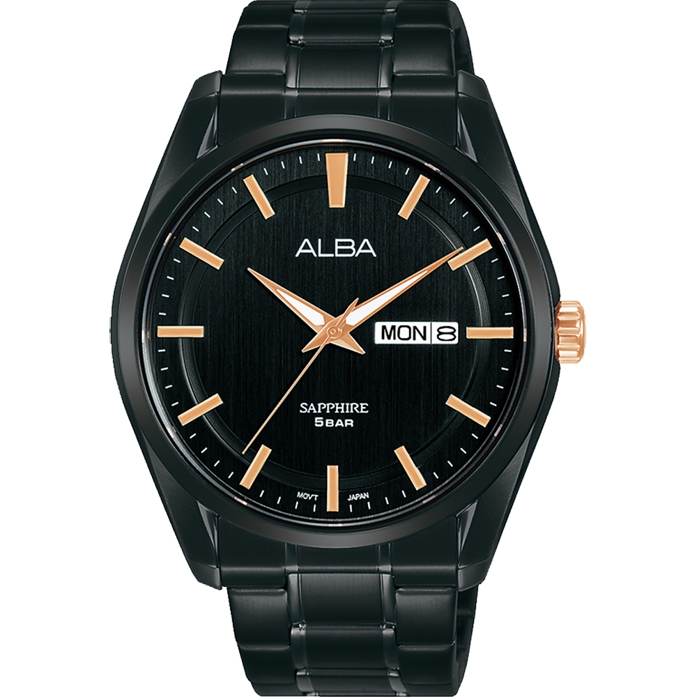 ALBA 雅柏 簡約設計手錶 送禮首選-42.3mm (AV3543X1/VJ43-X042SD)