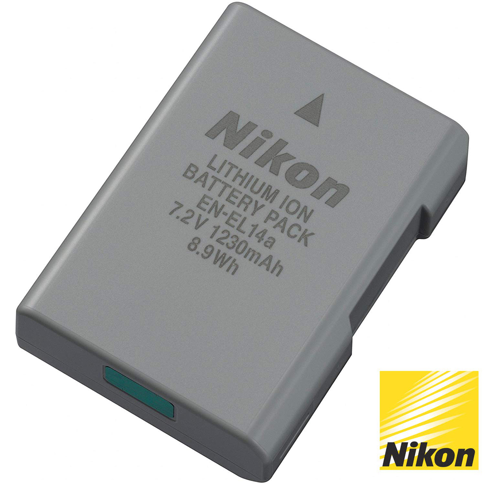 NIKON EN-EL14a 原廠鋰電池 7.2V 1230mAh (公司貨)