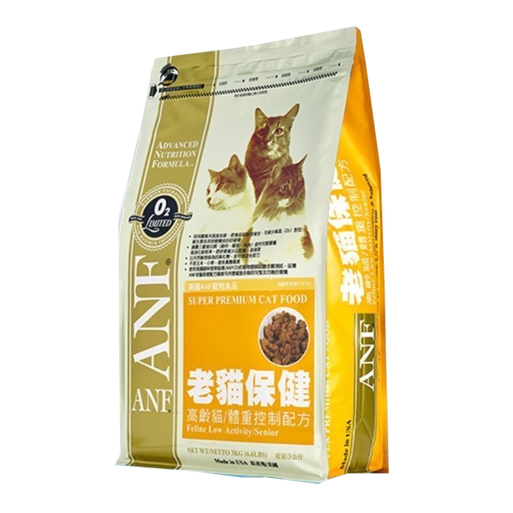 ANF愛恩富 老貓保健配方 3KG 兩包組